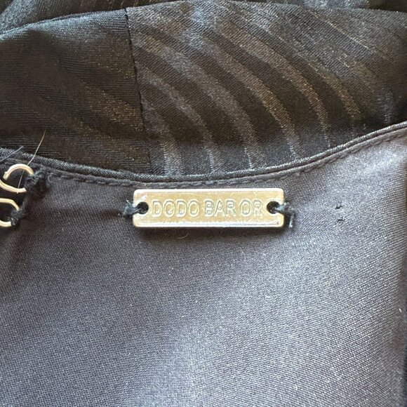 Pas Pour Toi by Dodo Bar Or Black Cocktail Dress With Embellishment Size 40/8 - Picture 6 of 9